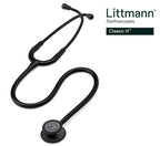 3M Littmann Classic III Stethoscope Black Edition Chestpiece, Black Tube Model - 5803