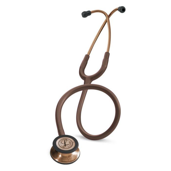 3M Littmann Classic III Monitoring Stethoscope, Copper-Finish Chestpiece, Chocolate Tube, 27 inch, 5809