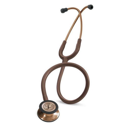 3M Littmann Classic III Monitoring Stethoscope, Copper-Finish Chestpiece, Chocolate Tube, 27 inch, 5809