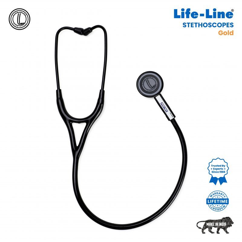 Life-Line Stethoscope Gold STH009