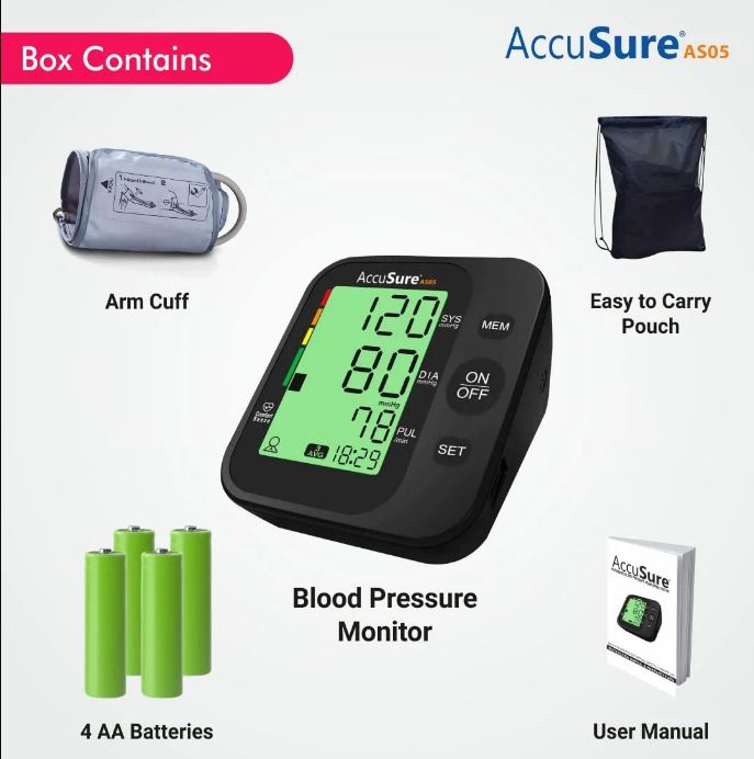 AccuSure AS05 Blood Pressure Monitor