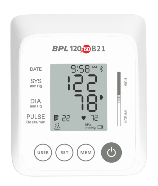 BPL 120/80 B21 Digital Blood Pressure Recording Unit