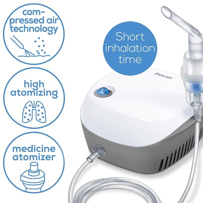 Beurer IH 18 Nebulizer with Two Mask German Technology