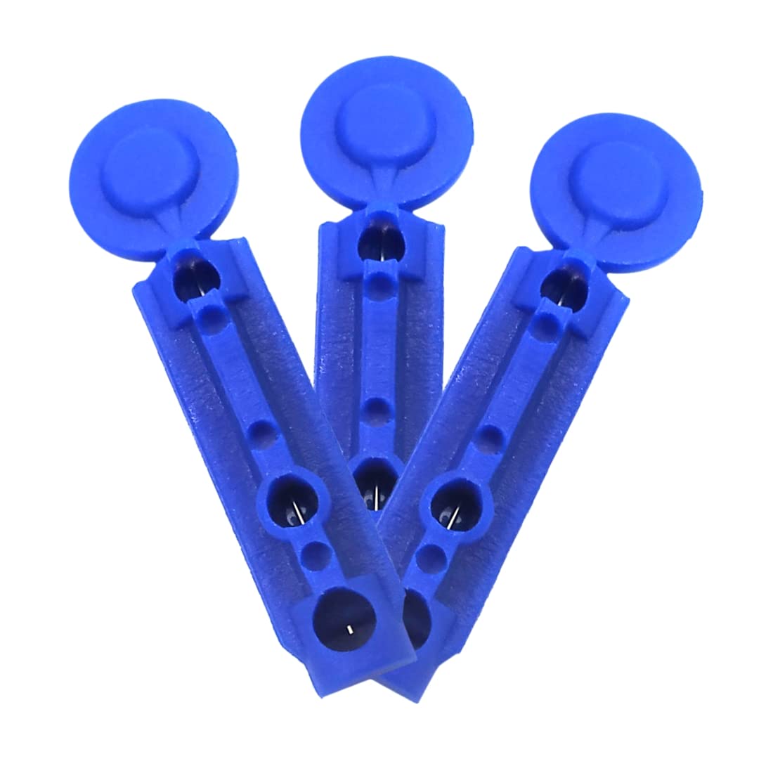 AccuSure Round Lancets (Blue) (100)