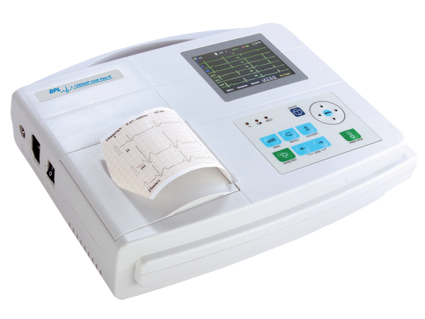 BPL 3-channel ECG Machine Cardiart 6208 View
