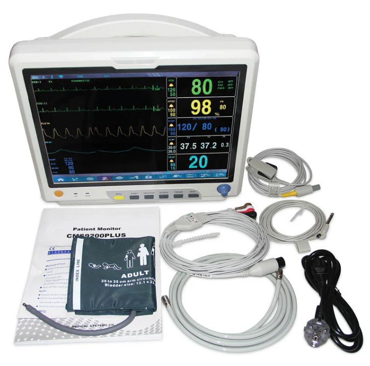 Contec CMS 9200 Patient Monitor with 15 Inch Color Screen