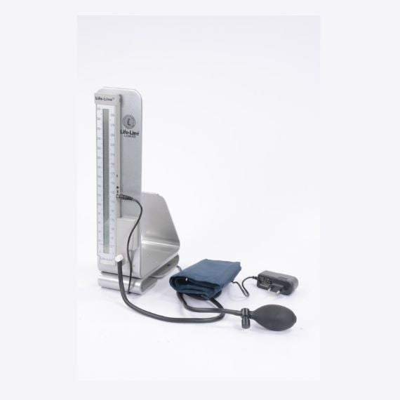 LIFE-LINE Blood Pressure Monitor LCD/LED Desk Model | SPHYGMOMANOMETER MERCURY FREE BPMB034