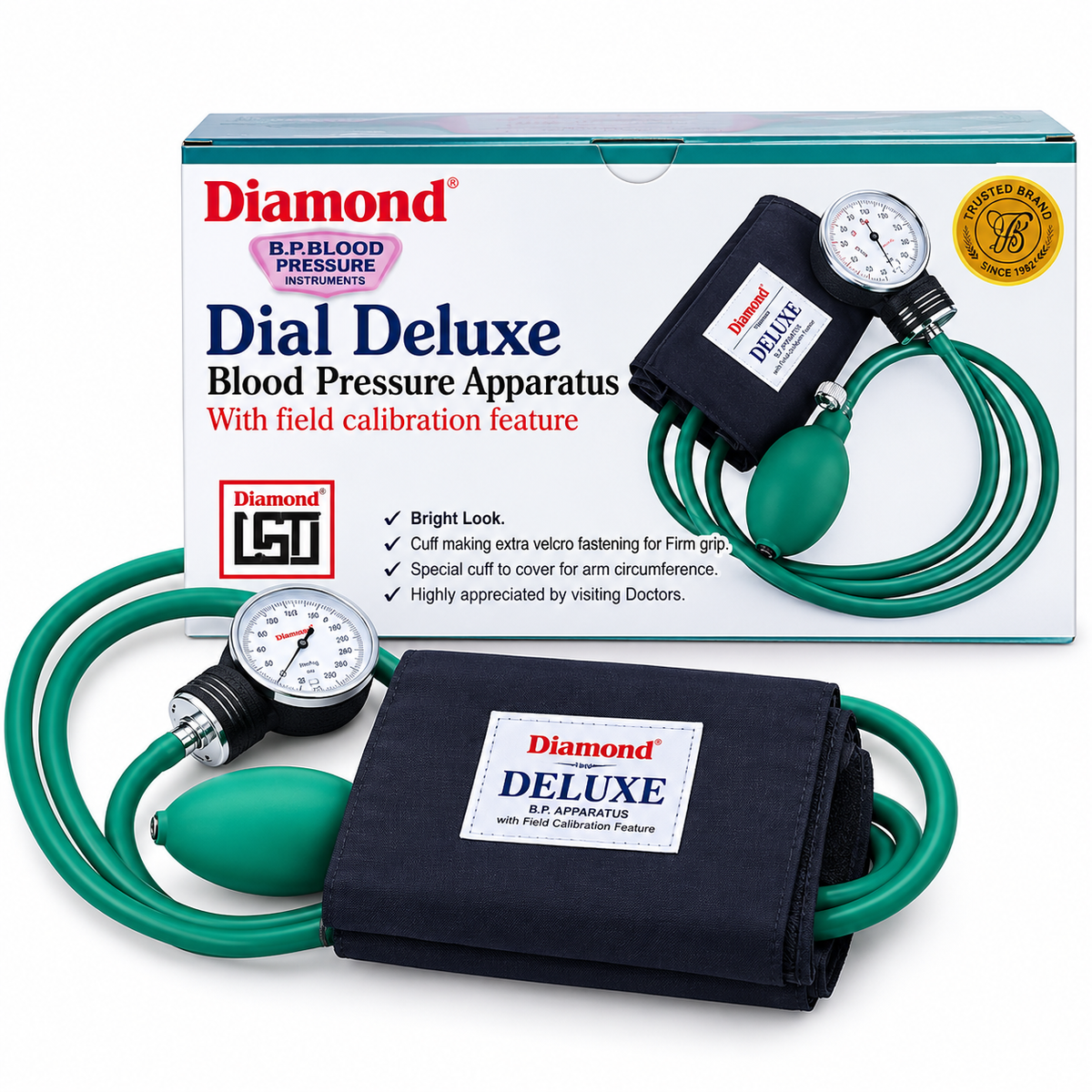 Diamond Dial Deluxe with Field Calibration Feature Sphygmomanometer BPDL250