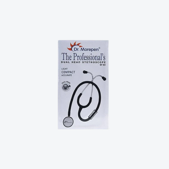 Dr. Morepen ST03 Dual Head Stethoscope