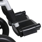 Hero MHL 1007 (LA) Electric Wheelchair with Metal rim rear wheels (Lead Acid Battery)