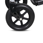 Hero MHL 1007 (LA) Electric Wheelchair with Metal rim rear wheels (Lead Acid Battery)