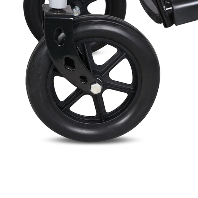 Hero MHL 1007 (LA) Electric Wheelchair with Metal rim rear wheels (Lead Acid Battery)