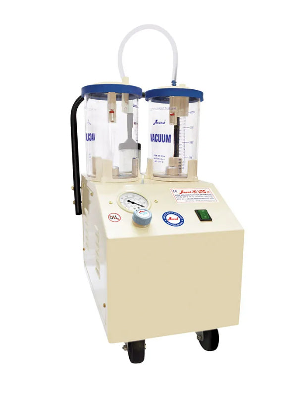 Anand Rotary Pump, 35 ltrs/min  with 2 x 2 ltr Polycarbonate Jars (Model - HI-VAC JR)