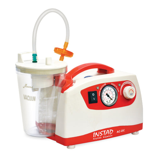 Anand Oil Free Piston Pump Suction with internal rechargeable battery (Model- INSTAD AC/DC)