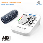 Life-Line L-2 Digital Fully Automatic Blood Pressure Monitor with MDI Technology (Large Display, Backlight & C-Type Port)