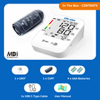Life-Line L-2 Digital Fully Automatic Blood Pressure Monitor with MDI Technology (Large Display, Backlight & C-Type Port)