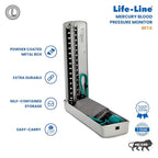 Life-Line Beta Mercurial Blood Pressure Monitor | Mercury Sphygmomanometer  BPMB028