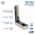 Life-Line Classic Mercurial Blood Pressure Monitor | Mercury Sphygmomanometer  BPMB025