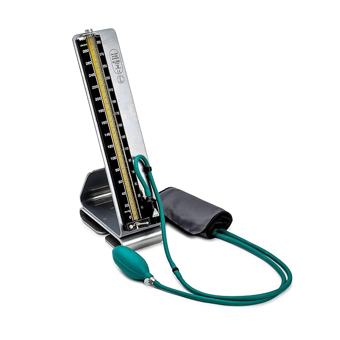 Life-Line Mercurial Blood Pressure Monitor Desk Model Inclined | Sphygmomanometer Mercury BPMB031