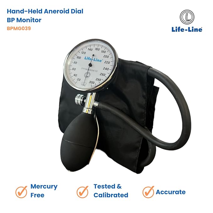 Life-Line Hand-Held Aneroid	Blood Pressure Apparatus (Palm Type)