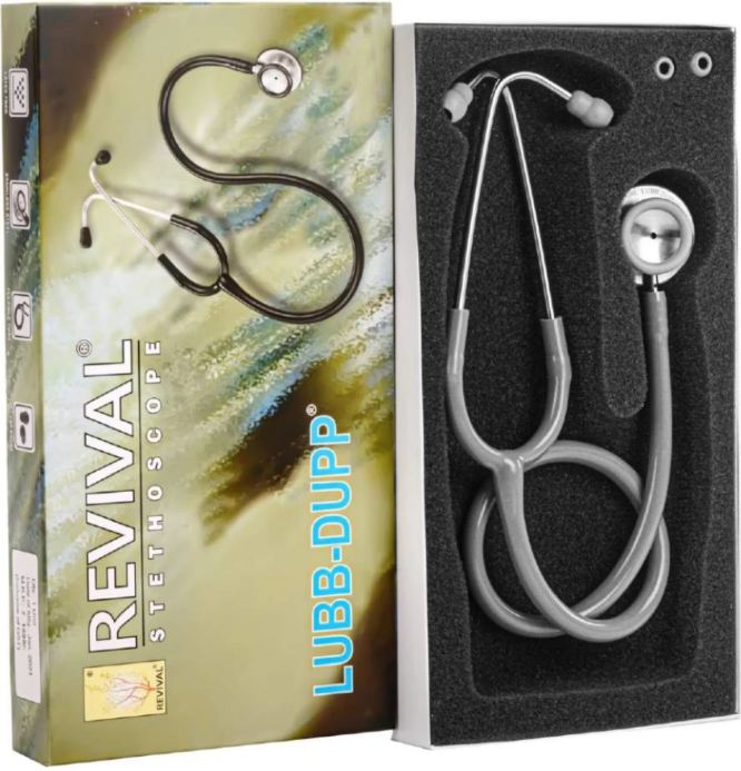 Revival Lubb-Dupp Single Head Stainless-Steel Chest Piece Stethoscope