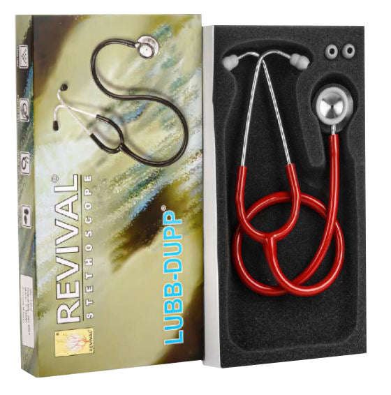 Revival Lubb-Dupp Single Head Stainless-Steel Chest Piece Stethoscope