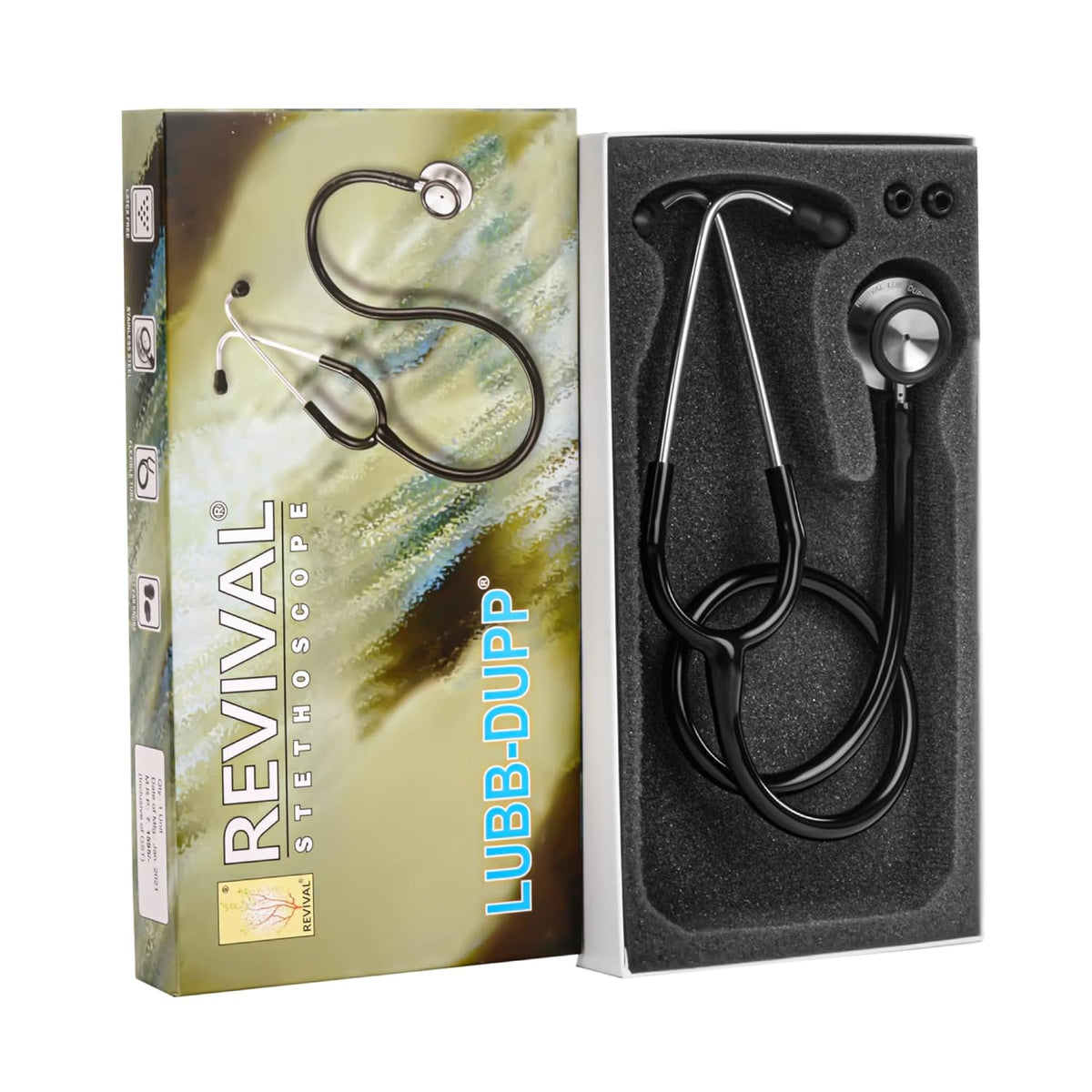 Revival Lubb-Dupp Single Head Stainless-Steel Chest Piece Stethoscope