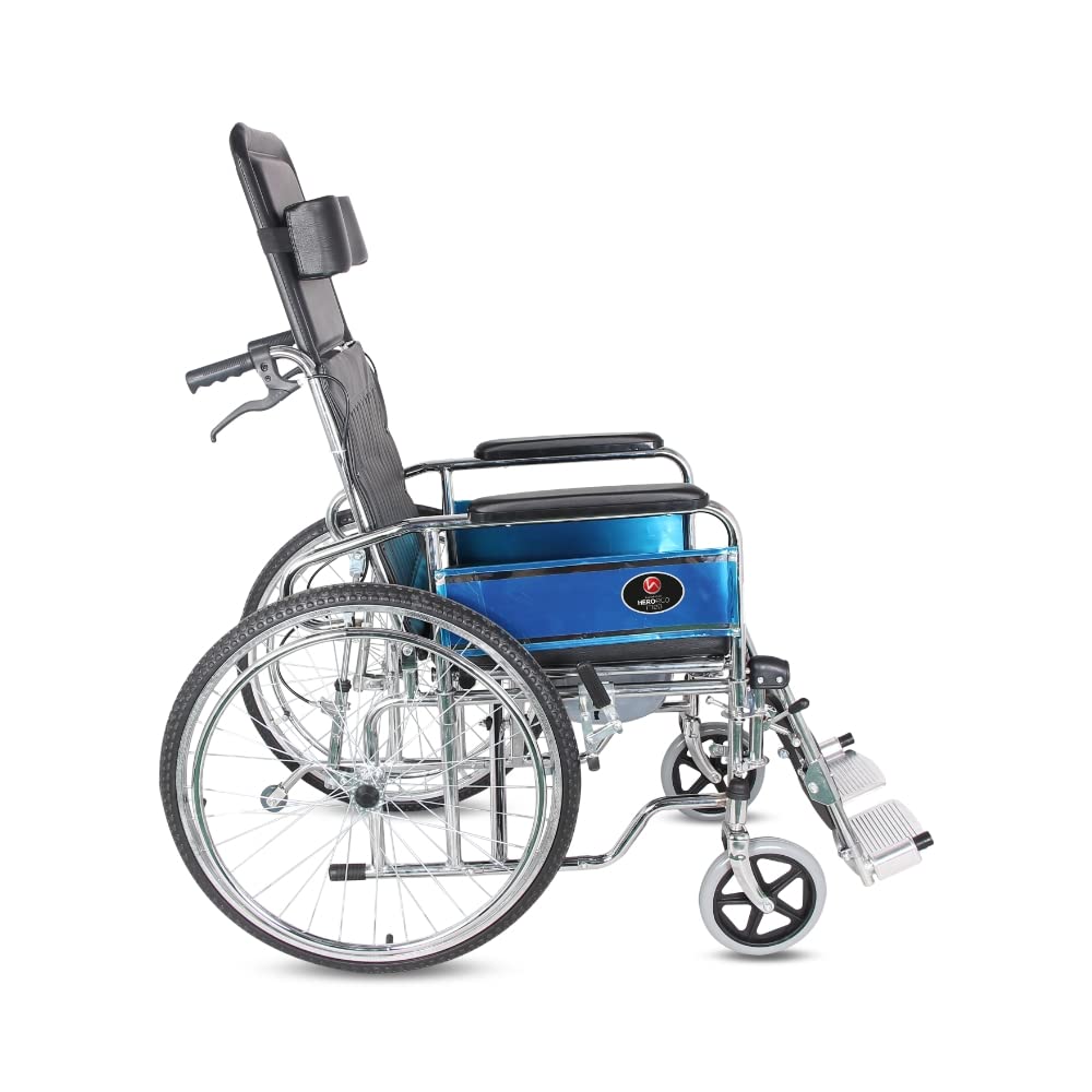Hero Eco Med Mediva Manual Reclining Commode Wheelchair MHL 1006