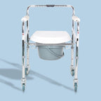 Hero Eco Med Mediva Commode Chair with Arm Support and wheels MHL 3003
