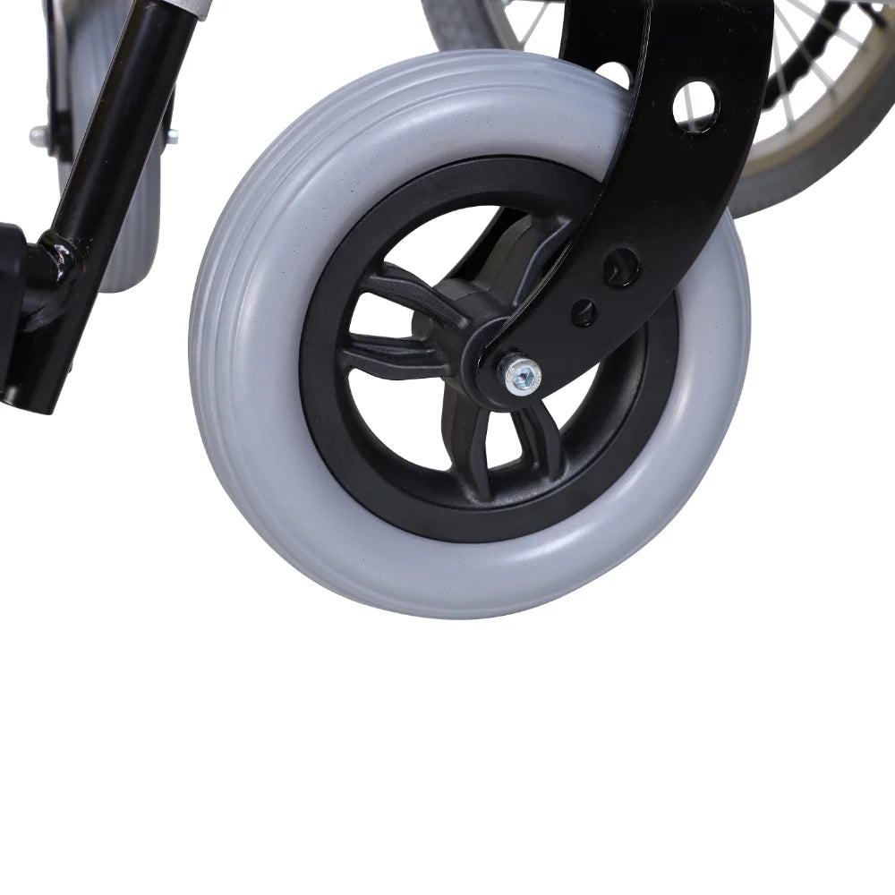 Hero MHL 1007-S (LFP) Foldable Electric Wheelchair with Spoke Wheels and wide tyres (Lithium Battery)