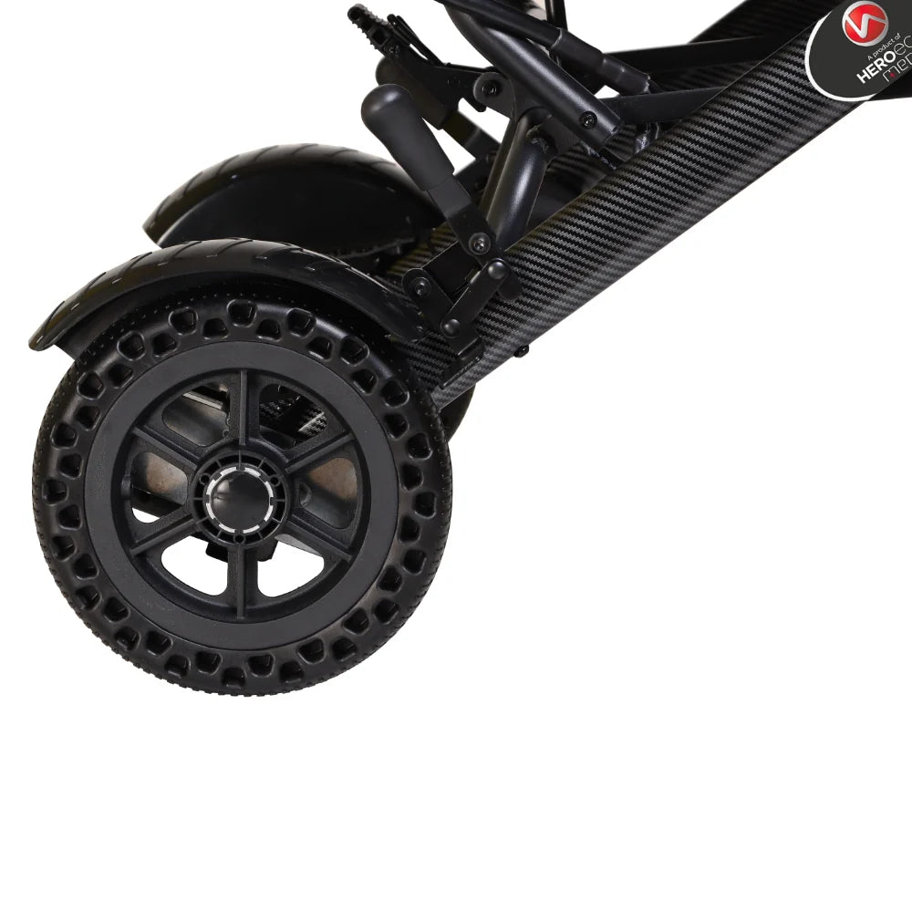 Hero MHL 1007 X - Lightweight Foldable Electric Wheelchair (18 Kgs only)