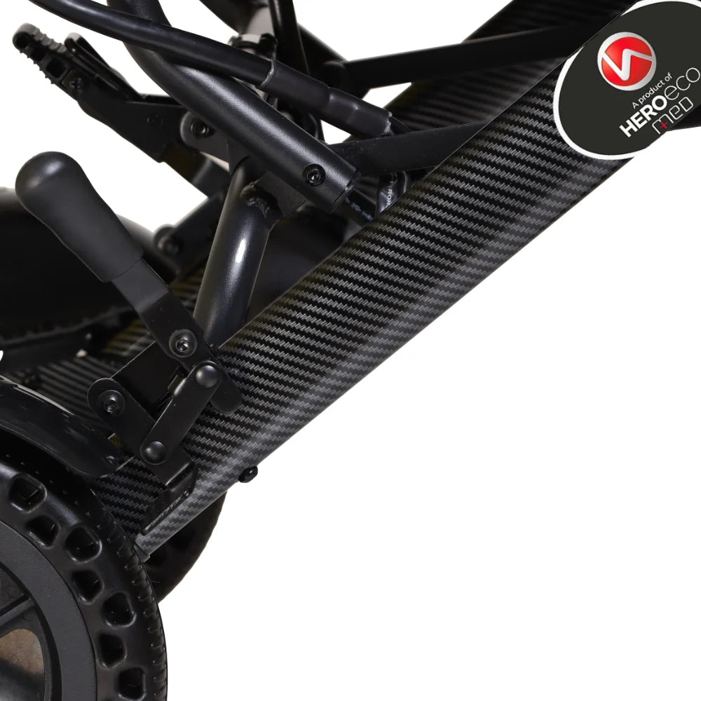 Hero MHL 1007 X - Lightweight Foldable Electric Wheelchair (18 Kgs only)