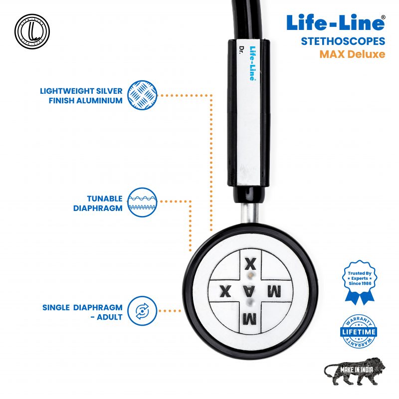 Life-Line Stethoscope Max Deluxe STH020