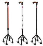 Flamingo Quadripod Walking Stick Metal Base