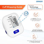 Omron HEM 7120 Fully Automatic Digital Blood Pressure Monitor With Intellisense Technology For Most Accurate Measurement - Arm Circumference (22-32Cm)