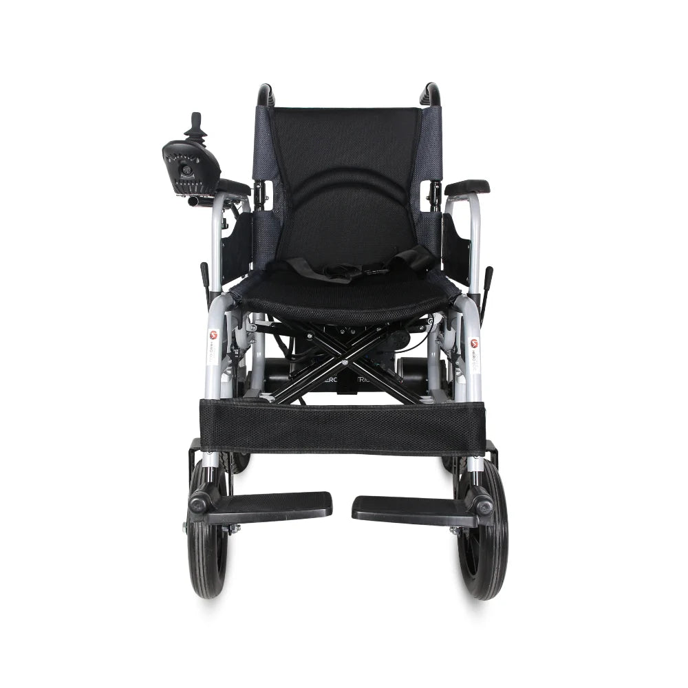 Hero MHL 1007 (LFP) Electric Wheelchair with Metal rim rear wheels - Lithium battery
