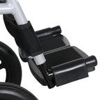 Hero MHL 1007 (LFP) Electric Wheelchair with Metal rim rear wheels - Lithium battery