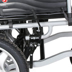 Hero MHL 1007 (LFP) Electric Wheelchair with Metal rim rear wheels - Lithium battery