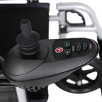 Hero MHL 1007 (LFP) Electric Wheelchair with Metal rim rear wheels - Lithium battery