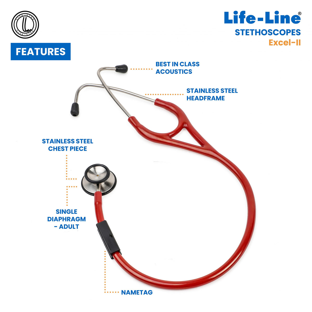 Life Line Stethoscope Excel 2