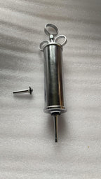 Mathra / Thaila / ANUVASAN Vasti Yanthram / Glycerine Syringe - Stainless Steel - 100 ML For Panchkarma