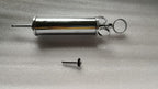 Mathra / Thaila / ANUVASAN Vasti Yanthram / Glycerine Syringe - Stainless Steel - 100 ML For Panchkarma