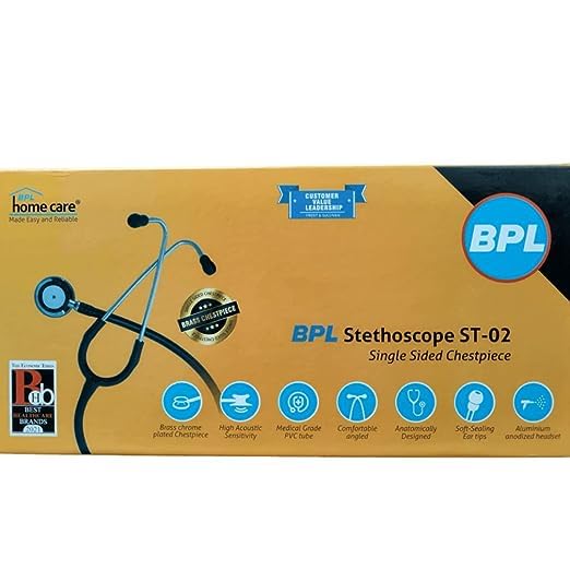 BPL ST-02 Brass Chrome Plated Stethoscope