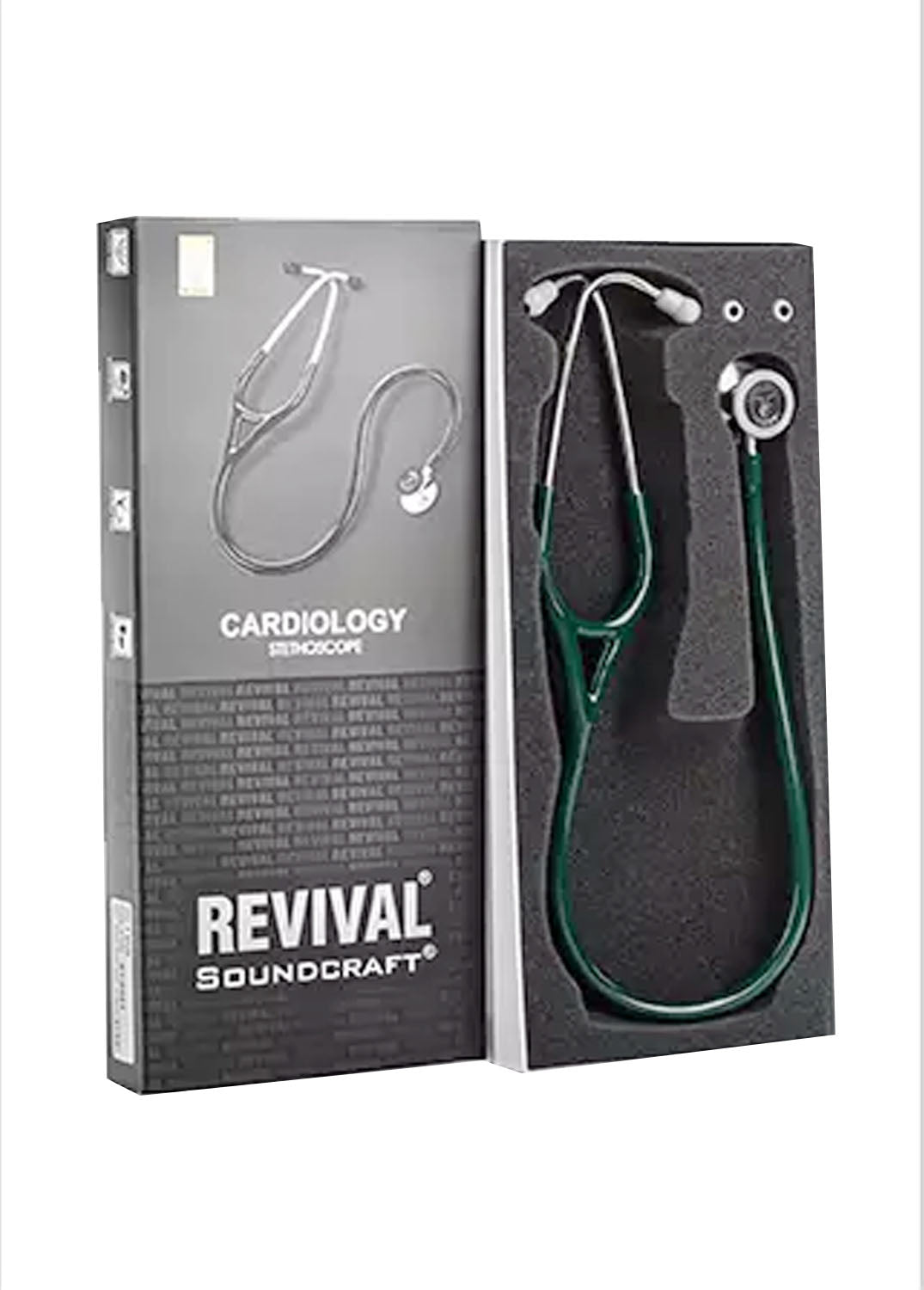 Revival Cardiology Soundcraft fully SS type heavy chest piece Stethoscope