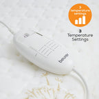 Beurer UB 33 Fleece Heated Under Blanket for Single Bed