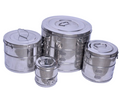 Stainless Steel Dressing Drums Jointless Deluxe Quality