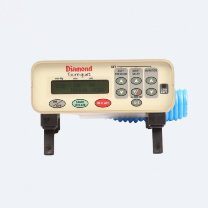 Diamond Model TRDG 501 Electronic Tourniquet Automatic for Single Cuff Operation with 3 Std size Cuffs