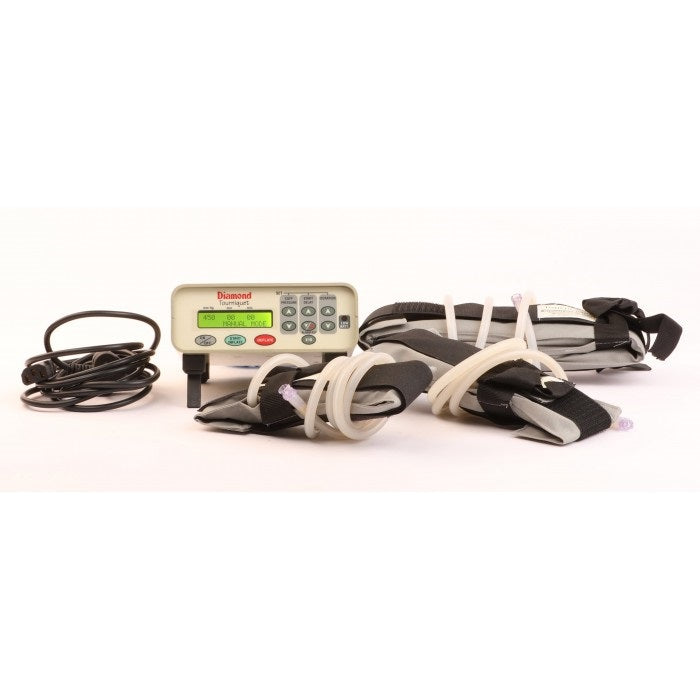 Diamond Model TRDG 511 Electronic Tourniquet Automatic for Single Cuff Operation with 3 Std. size Silicon Cuffs Auto-Clavable