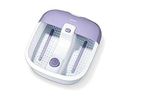 Beurer FB 12 Footbath Massager with 3 Functions: Vibration Massage, Bubble Massage, Water Tempering