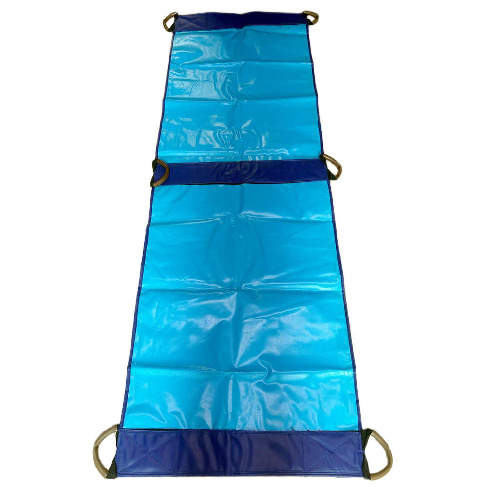 Heavy Nylon Foldable Soft Stretcher with Safety Belt, Emergency Medical Portable Stretcher for Patient